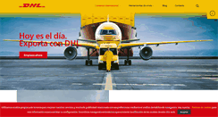 Desktop Screenshot of exportacondhl.com